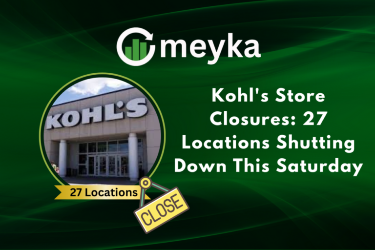 Kohl's Store Closures