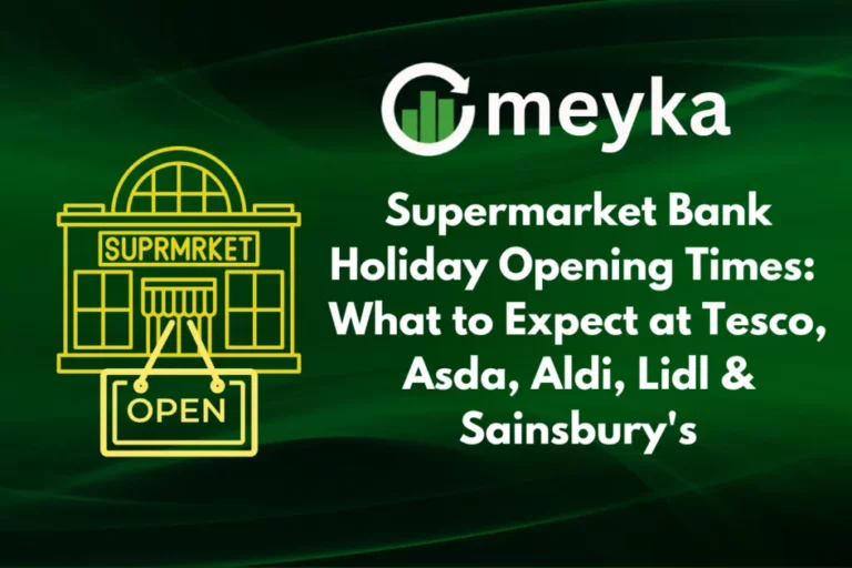 Supermarket Bank Holiday Opening Times