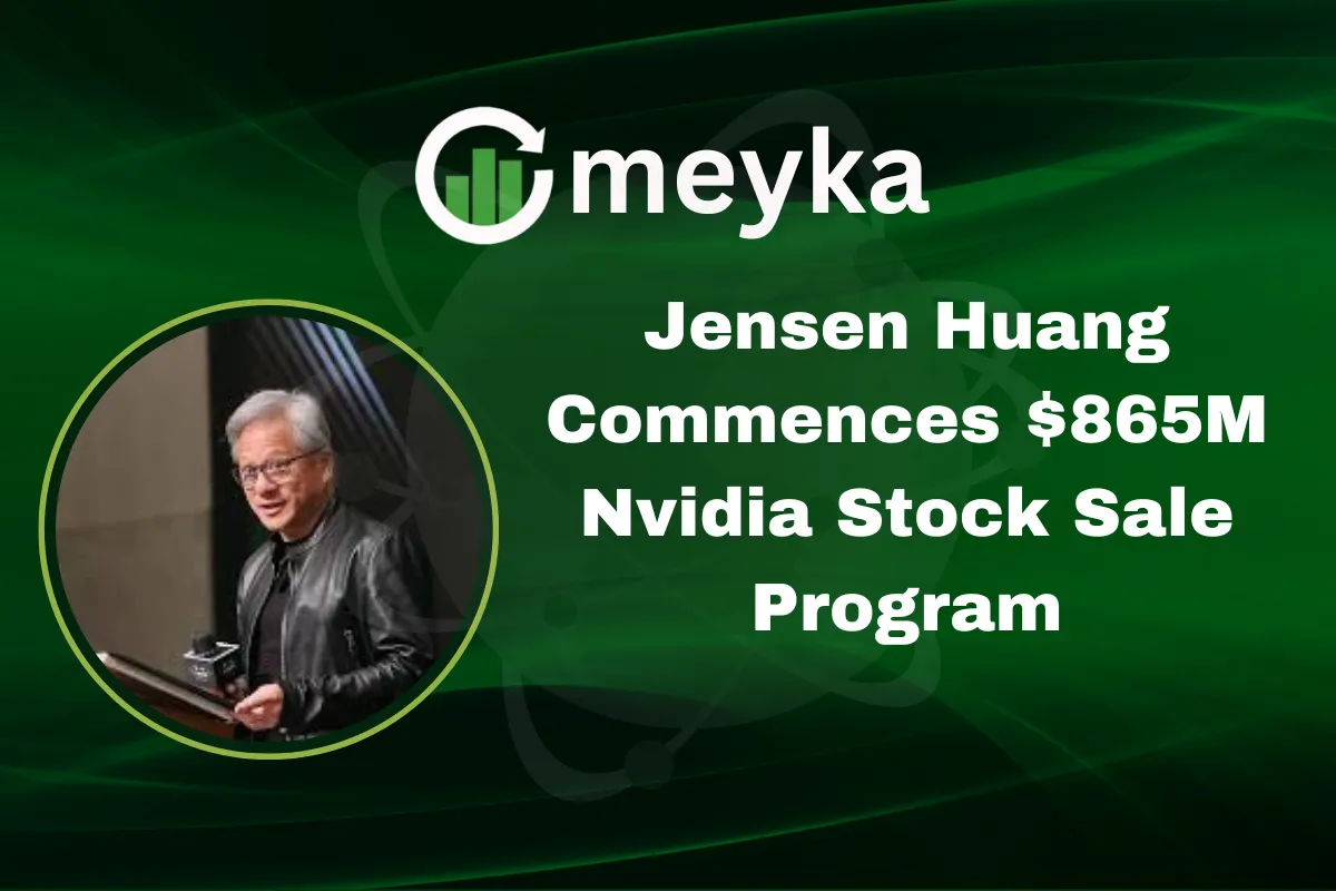 Jensen Huang Commences 865M Nvidia Stock Sale Program