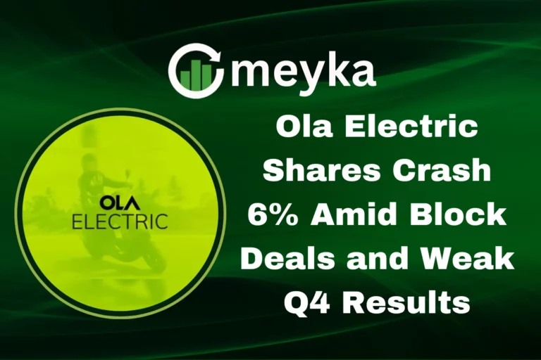 Ola Electric Shares Crash