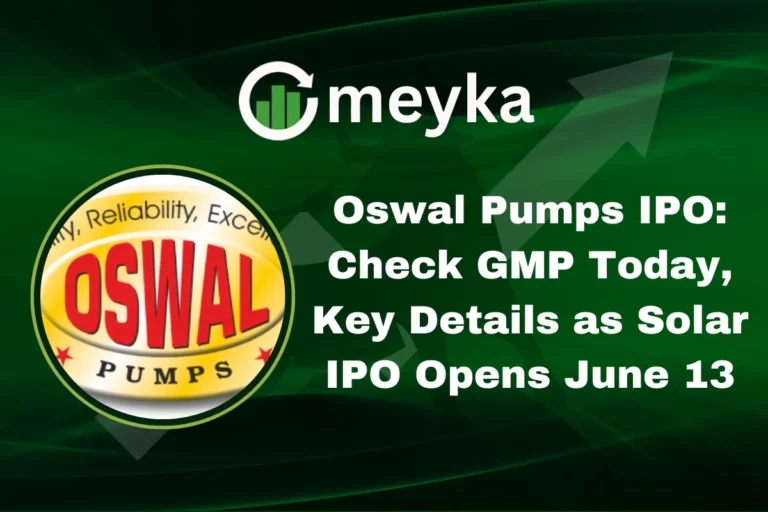 Oswal Pumps IPO