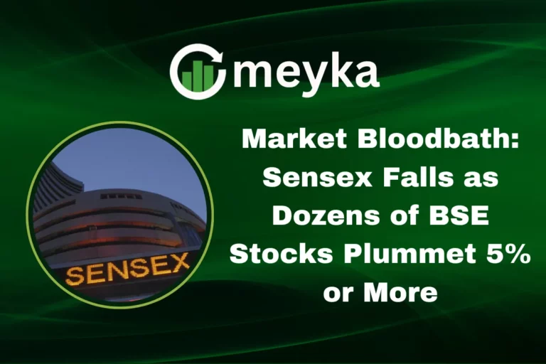 Sensex Falls