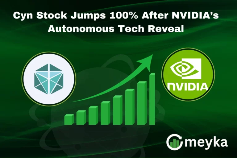 Cyn Stock Jumps 100% After NVIDIA’s Autonomous Tech Reveal