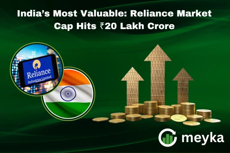 India’s Most Valuable: Reliance Market Cap Hits ₹20 Lakh Crore