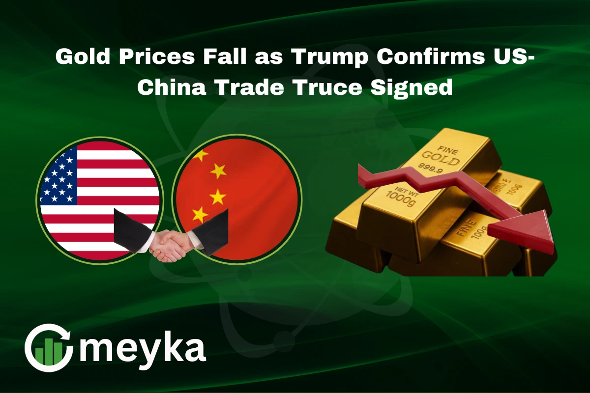 Gold Prices Fall as Trump Confirms US-China Trade Truce Signed