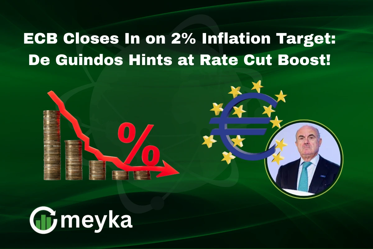 ECB stock Closes In on 2% Inflation Target: De Guindos Hints at Rate Cut Boost!