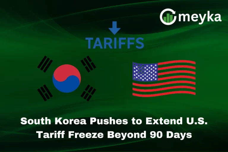 South Korea Pushes to Extend U.S. Tariff Freeze Beyond 90 Days