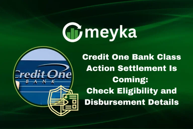 Credit One Bank Class Action