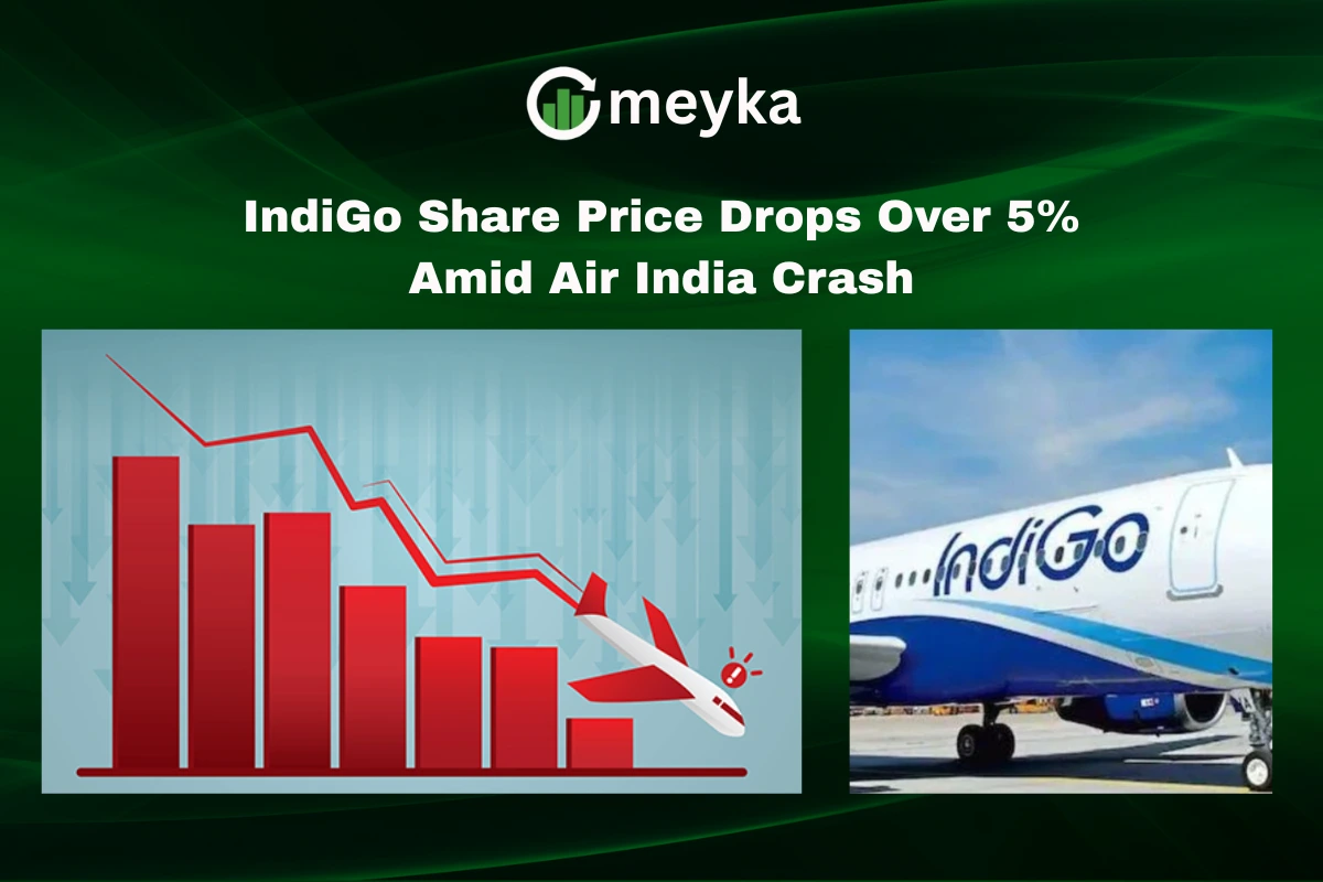 IndiGo Share Price Drops Over 5% Amid Air India Crash, Crude Oil Spike