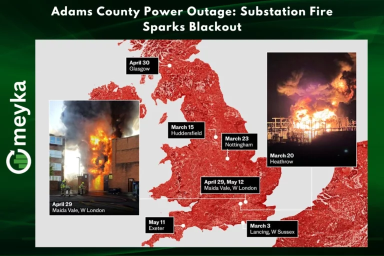 Substation Fire Plunges Northern Adams County into Darkness; Widespread Outages Reported
