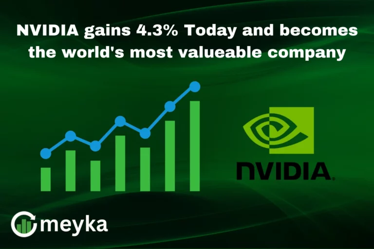 NVIDIA Gains 4.3% Today and Becomes the World’s Most Valuable Company