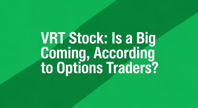 VRT Stock Is a Big Move Coming, According to Options Traders
