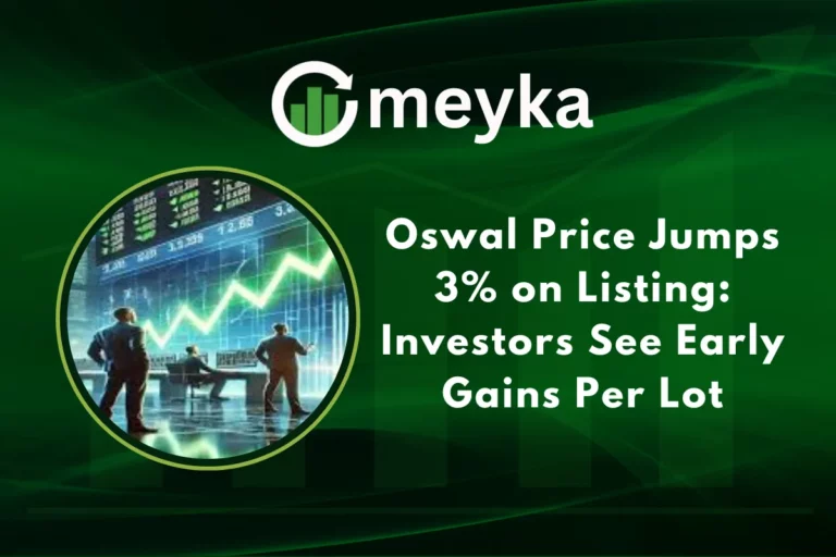 oswal price jumps