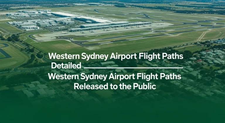 western sydney airport flight paths