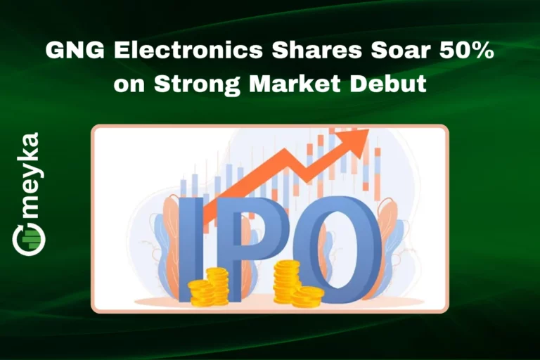Traders watching GNG Electronics stock soar on the stock exchange screen