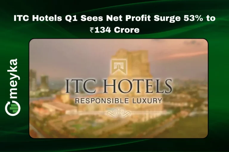 ITC Hotels Q1 financial report