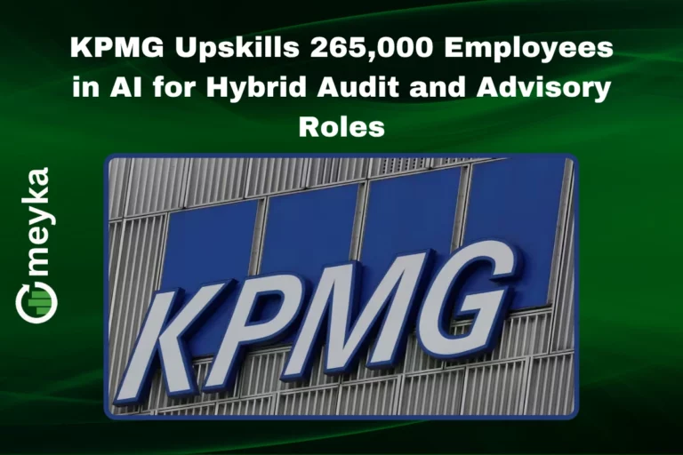 KPMG employees undergoing AI training for hybrid audit and advisory transformation