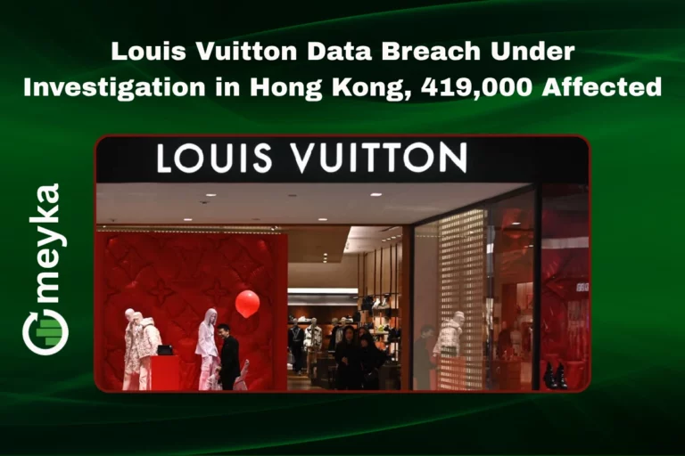 Louis Vuitton store front in Hong Kong following major data breach affecting 419000 customers