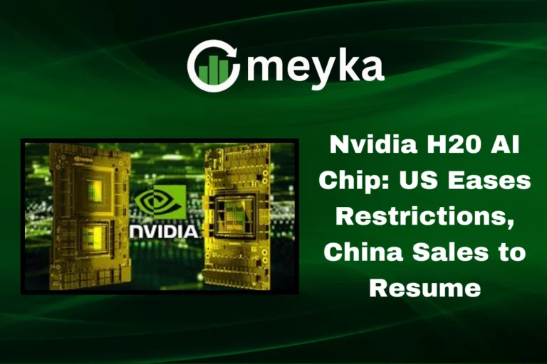 NVIDIA H20 AI CHIP resumes sales in China after US lifts ban