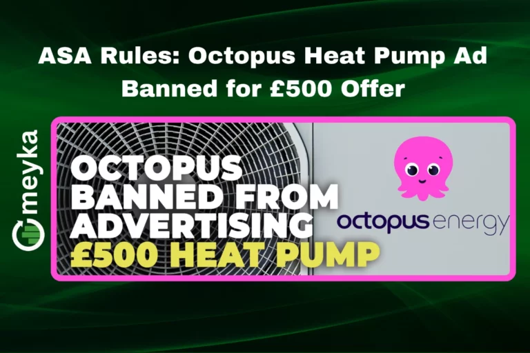 Octopus Energy logo with a heat pump unit representing heat pump installation services.