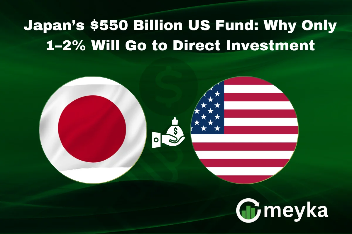 Japan’s $550 Billion US Fund: Why Only 1–2% Will Go to Direct Investment