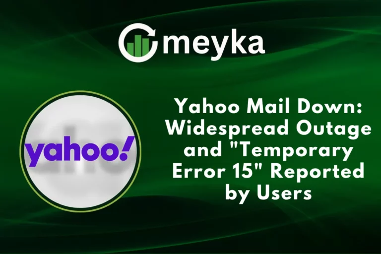 Yahoo Mail Down