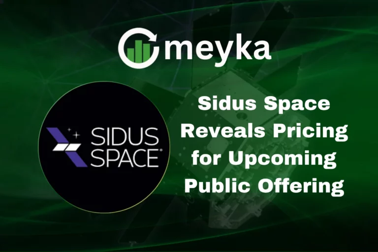 Sidus Space Reveals Pricing for Upcoming Public Offering