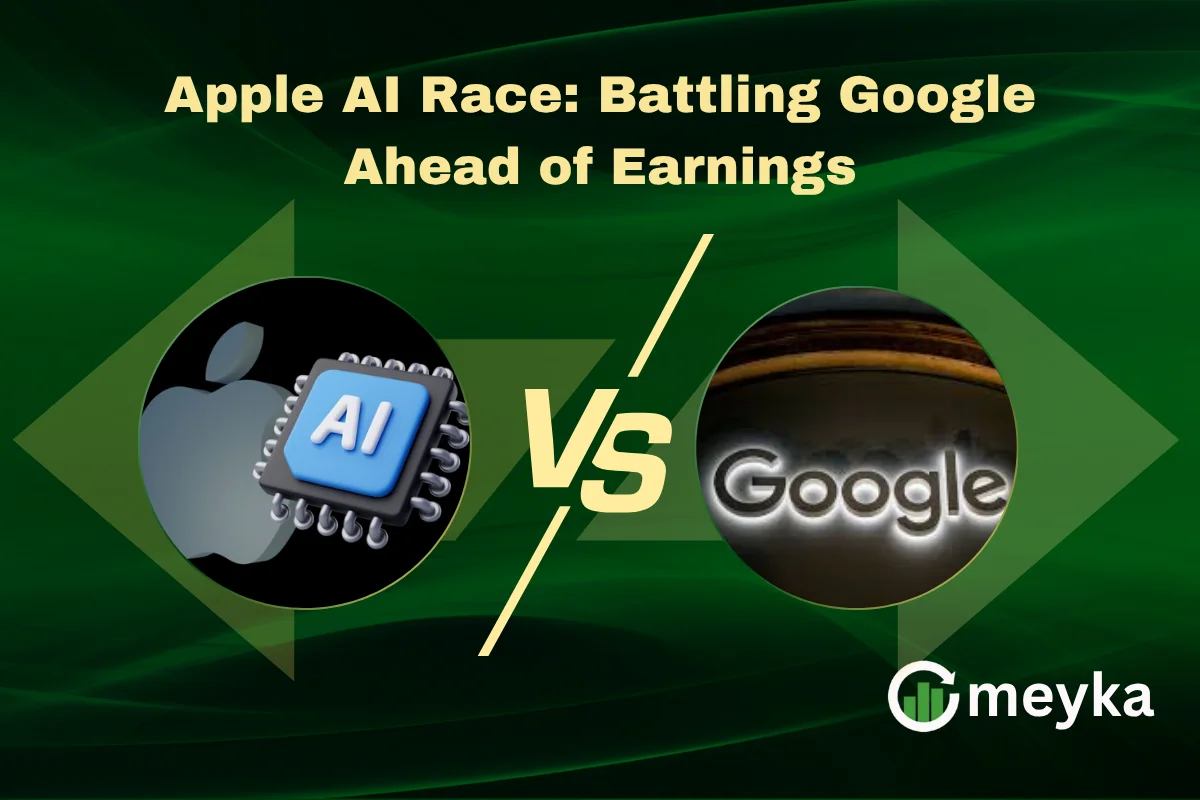 Apple AI Race: Battling Google Ahead of Earnings