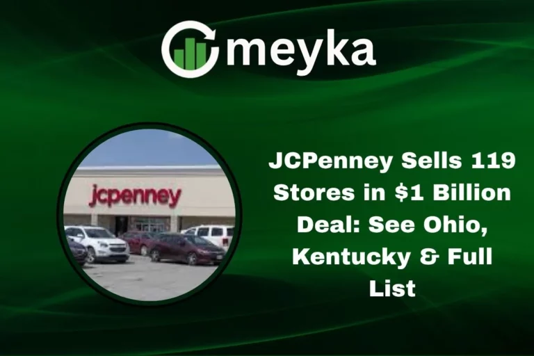JCPenney Sells 119 Stores