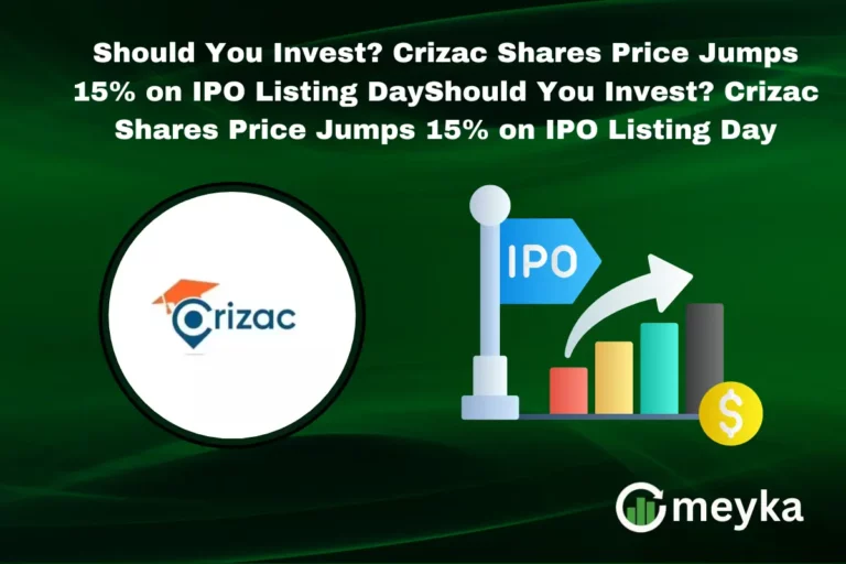 Should You Invest? Crizac Shares Price Jumps 15% on IPO Listing Day