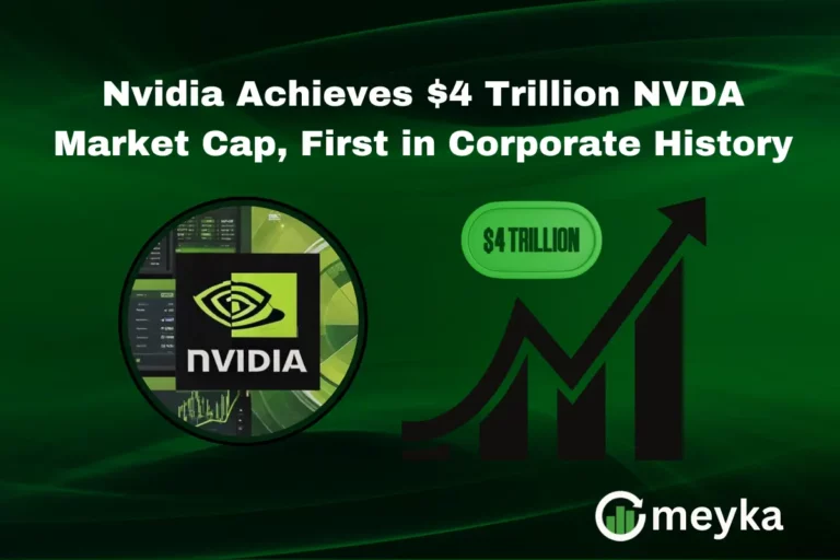 Nvidia Achieves $4 Trillion NVDA Market Cap, First in Corporate History