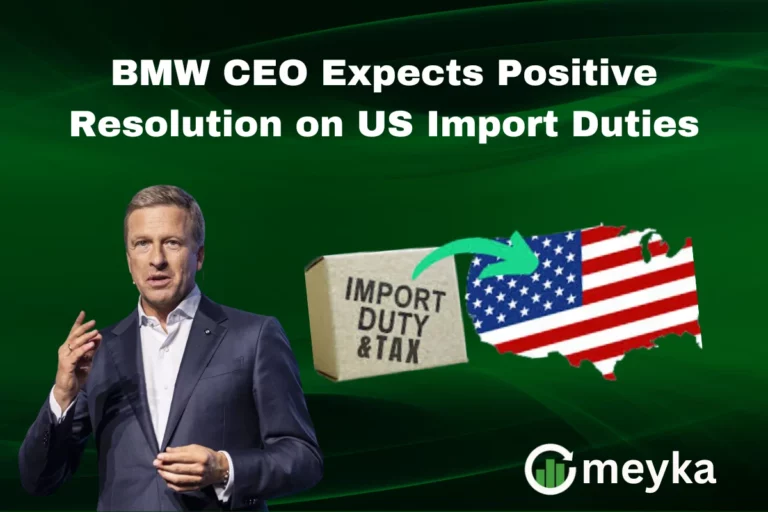 BMW CEO Expects Positive Resolution on US Import Duties