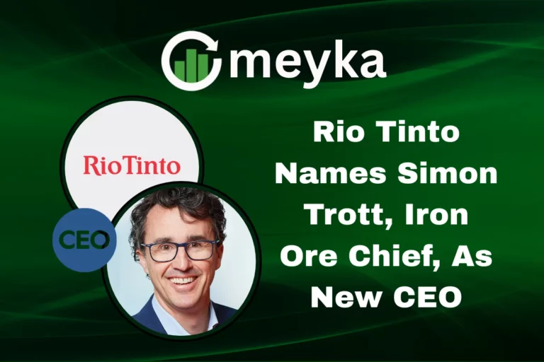 Rio Tinto Names Simon Trott, Iron Ore Chief, As New CEO