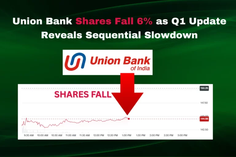 Union Bank shares fall 6 percent as Q1 business update shows slower loan and deposit growth