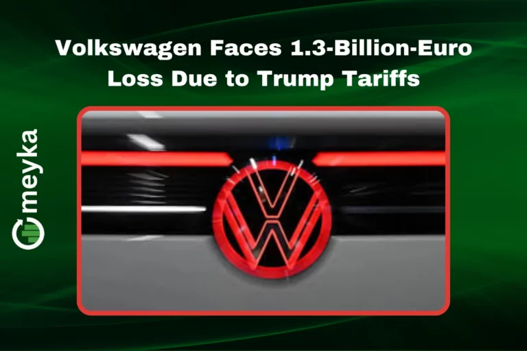 Volkswagen 2025 financial results showing decline in profits due to U.S. tariffs and global supply issues