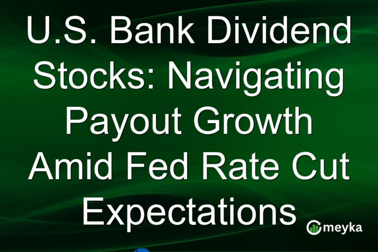 U.S. Bank Dividend Stocks: Navigating Payout Growth Amid Fed Rate Cut Expectations