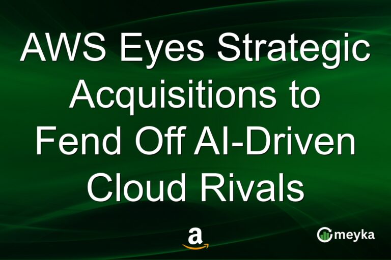 AWS Eyes Strategic Acquisitions to Fend Off AI-Driven Cloud Rivals