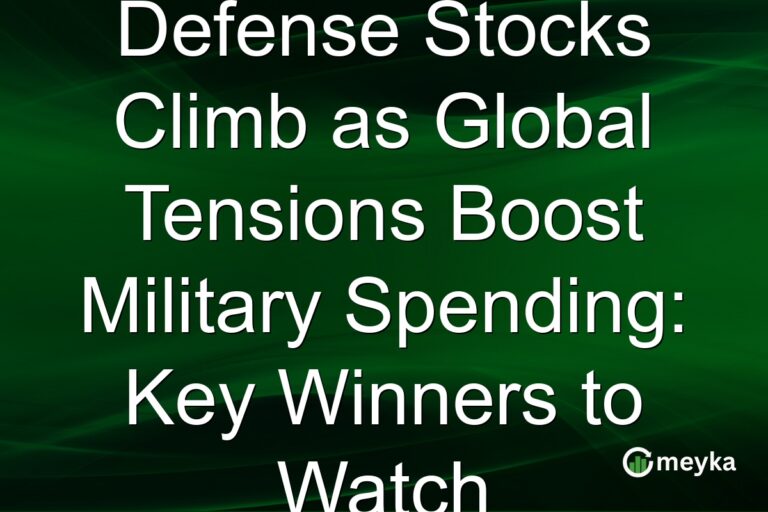 Defense Stocks Climb as Global Tensions Boost Military Spending: Key Winners to Watch
