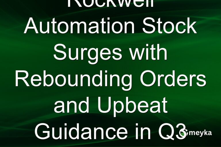 Rockwell Automation Stock Surges with Rebounding Orders and Upbeat Guidance in Q3 2025