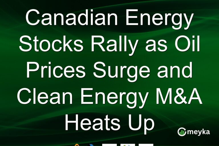 Canadian Energy Stocks Rally as Oil Prices Surge and Clean Energy M&A Heats Up