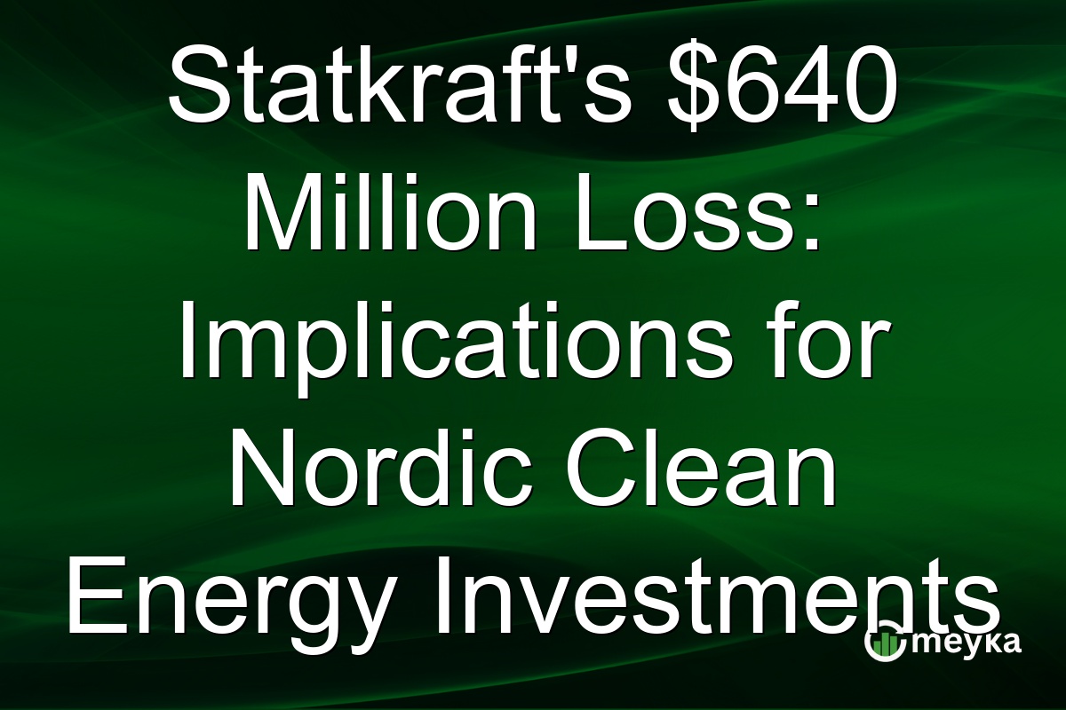 Statkraft's $640 Million Loss: Implications for Nordic Clean Energy Investments
