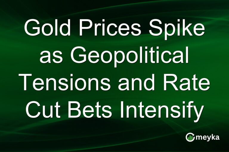 Gold Prices Spike as Geopolitical Tensions and Rate Cut Bets Intensify