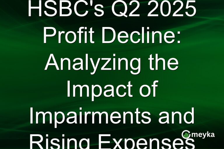 HSBC's Q2 2025 Profit Decline: Analyzing the Impact of Impairments and Rising Expenses