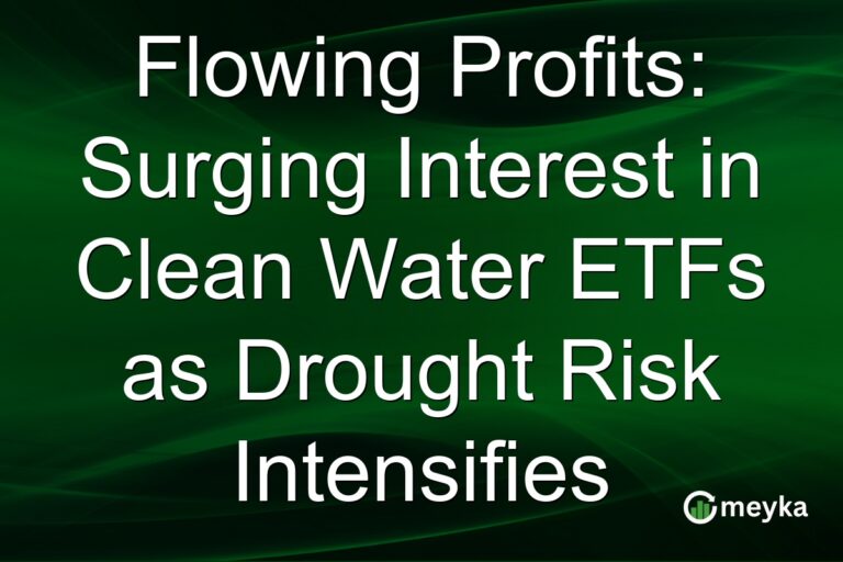 Flowing Profits: Surging Interest in Clean Water ETFs as Drought Risk Intensifies