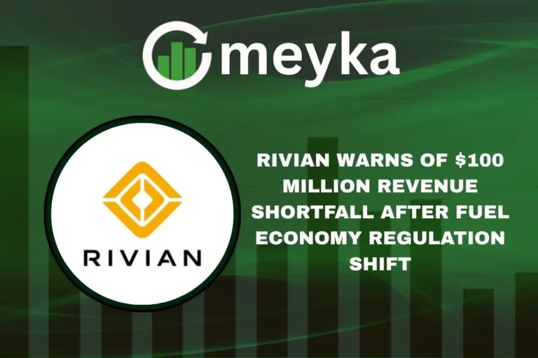 Rivian Warns of $100 Million Revenue Shortfall After Fuel Economy Regulation Shift