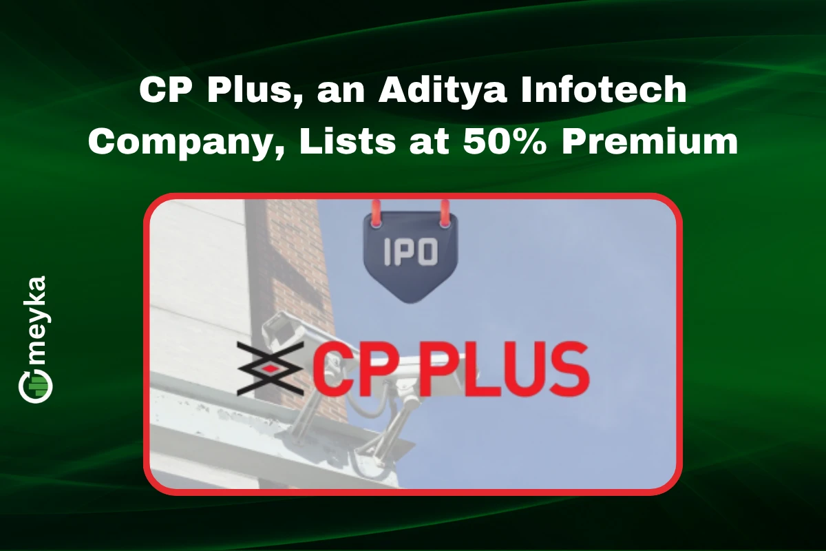 Aditya Infotech CP Plus IPO listing at 50 percent premium