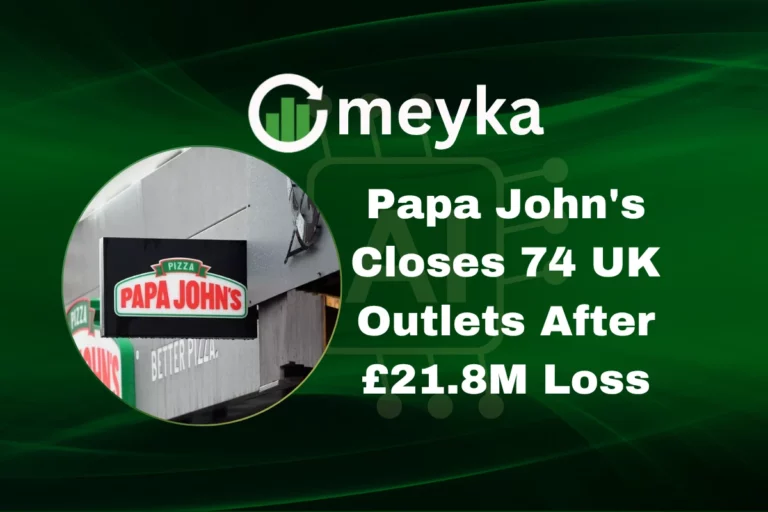 Papa John's storefront with closed sign after UK store shutdowns