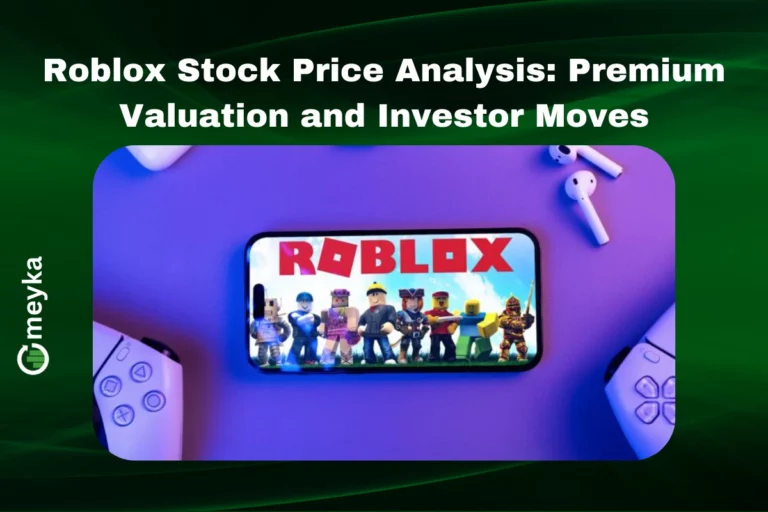 Roblox stock price chart showing recent trends and investor activity
