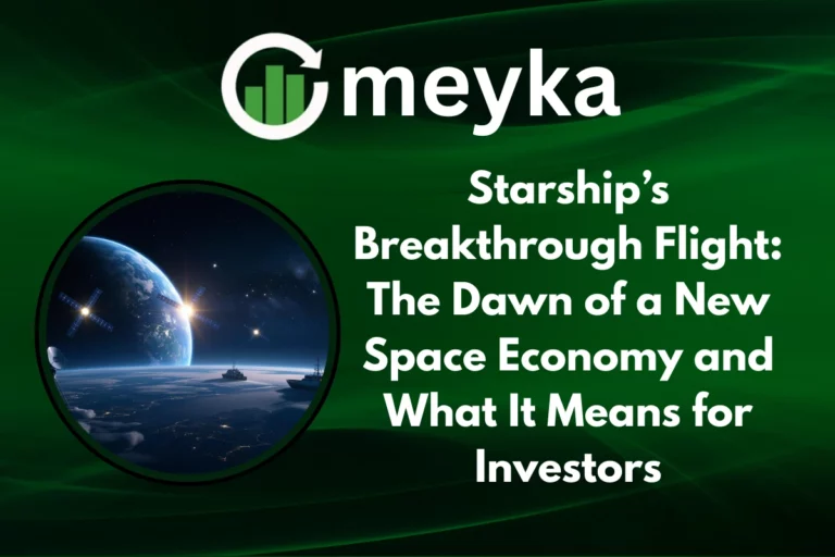 Starship breakthrough flight showcasing the future of the Space Economy