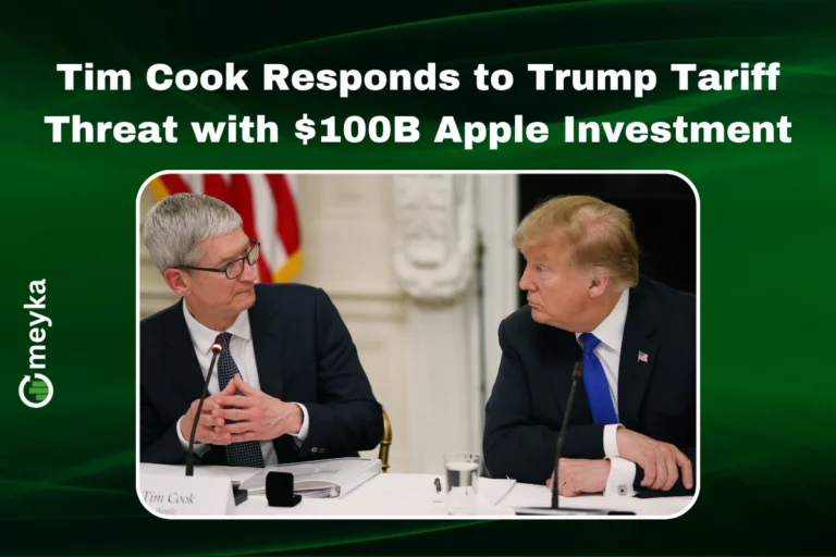 Tim Cook announces $100 billion Apple investment amid Trump tariff threat
